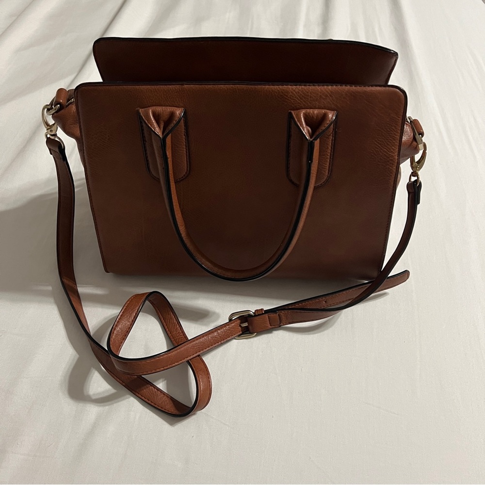 Brown handbag